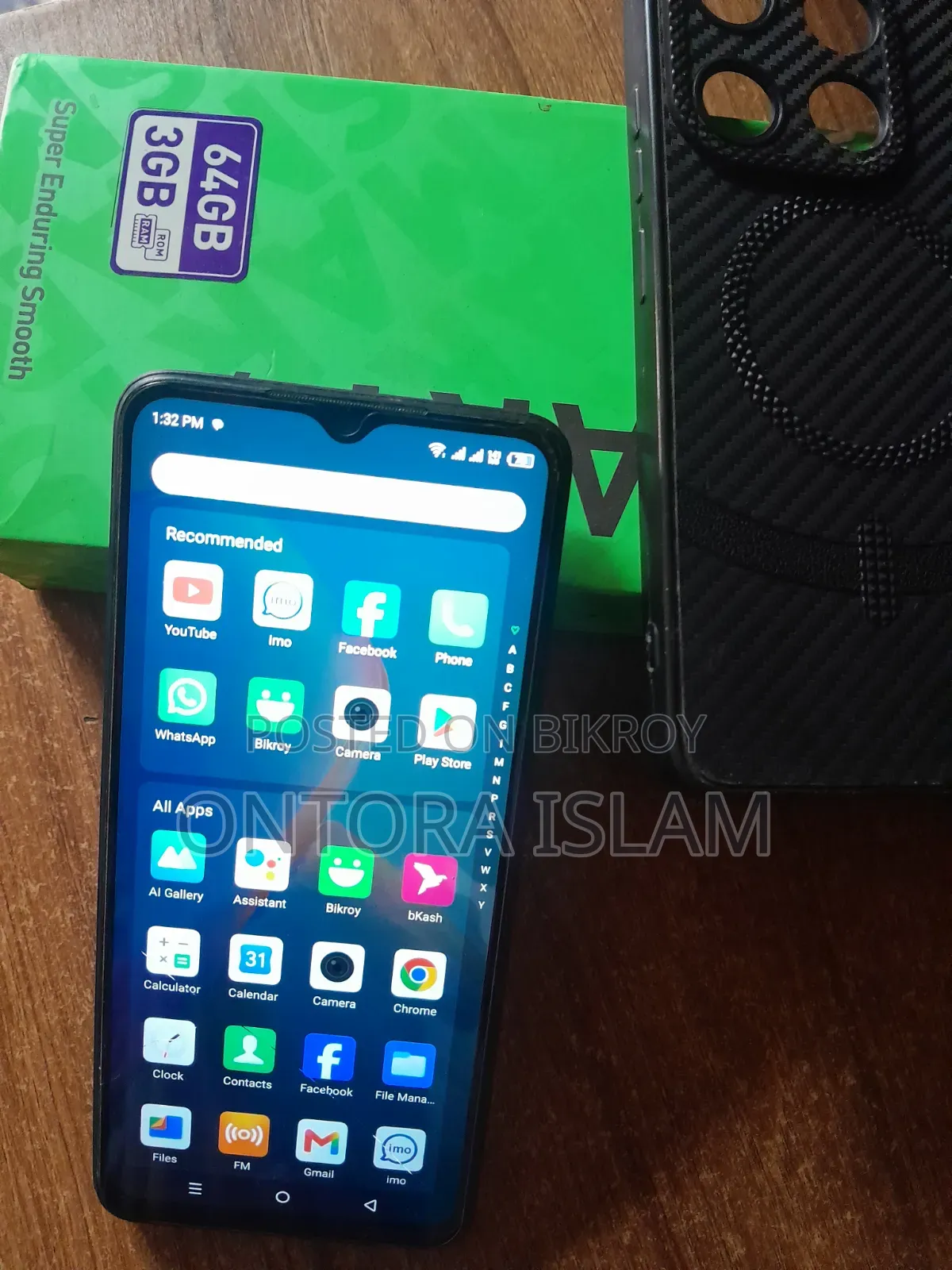 Infinix Smart 16 GB Black