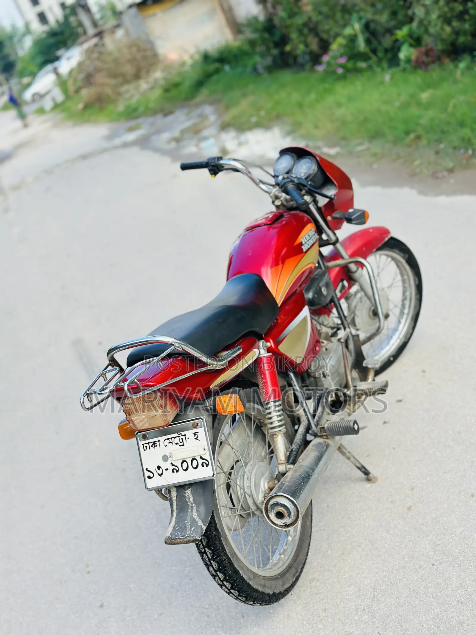 Hero Splendor Plus 2001 Red