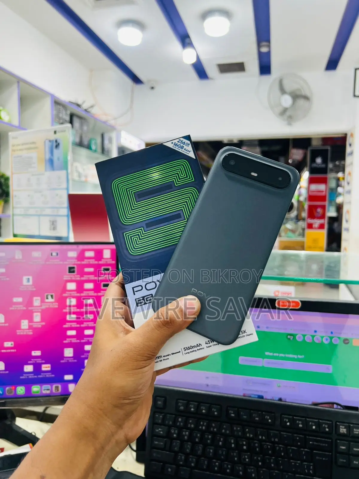 Tecno Pova Slim 5G 256 GB Black