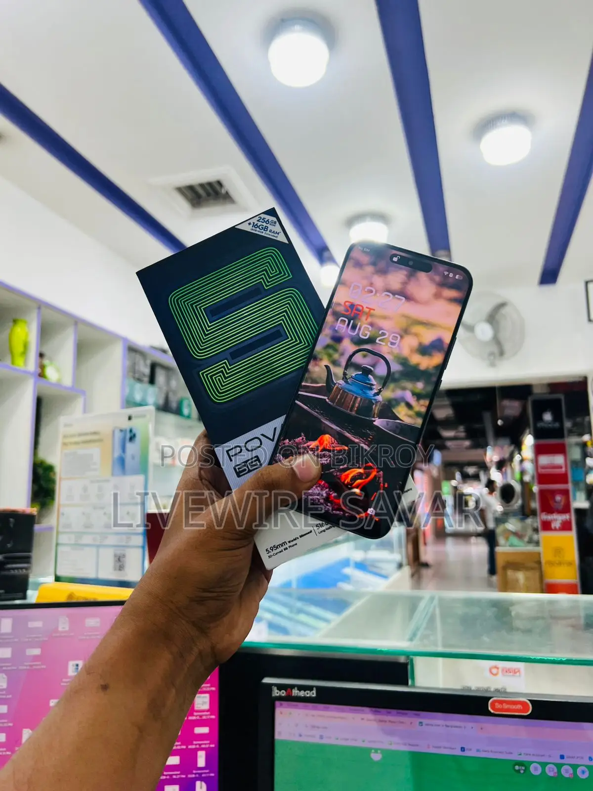 Tecno Pova Slim 5G 256 GB Black