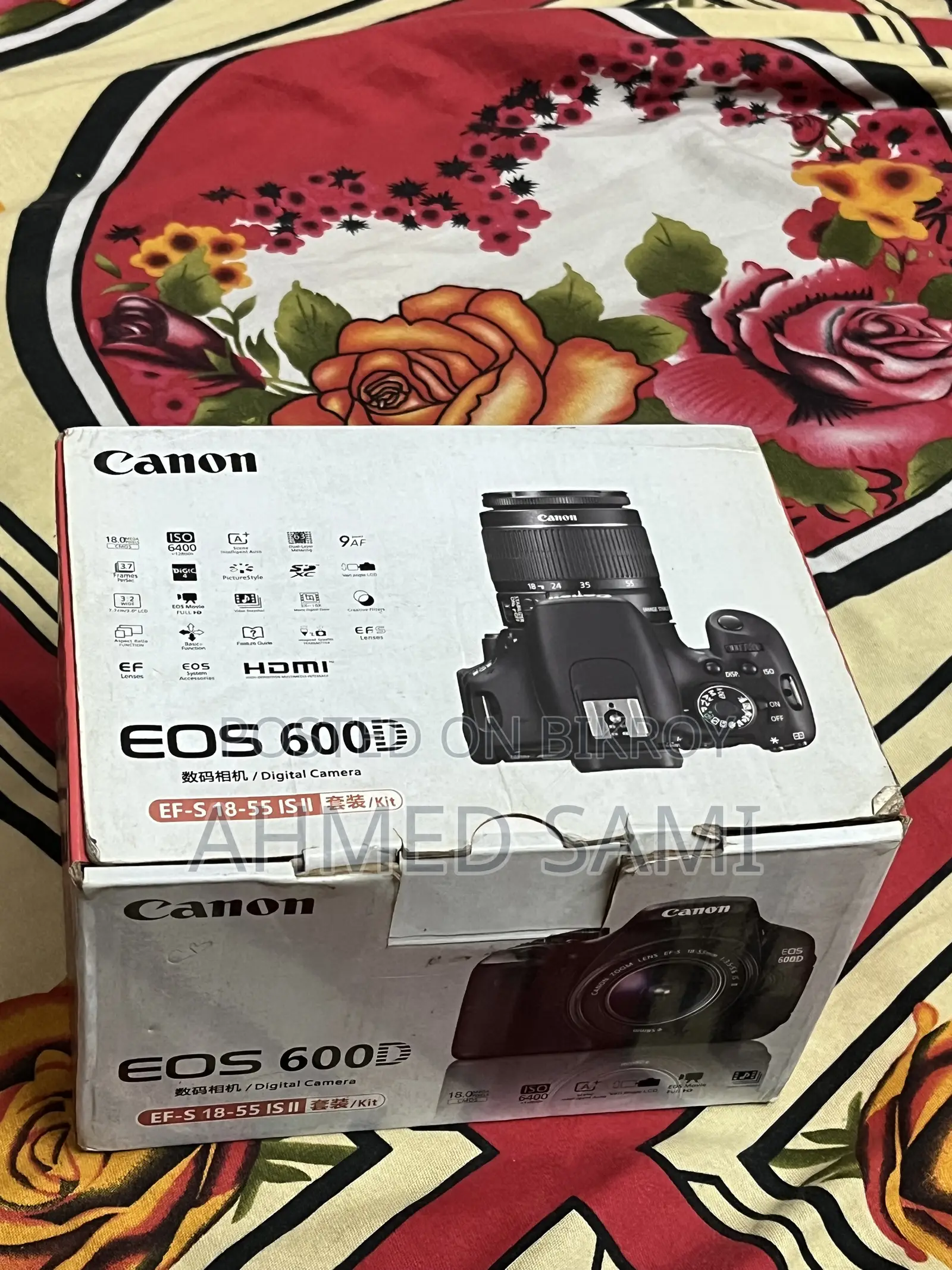 Cannon DSLR 600d
