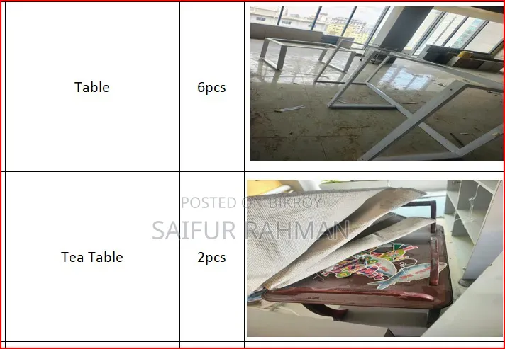 Brand new condition corporate office furniture is being sold at a low price