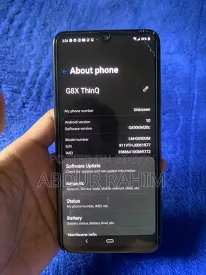 LG G8X Thinq 128 GB Blue