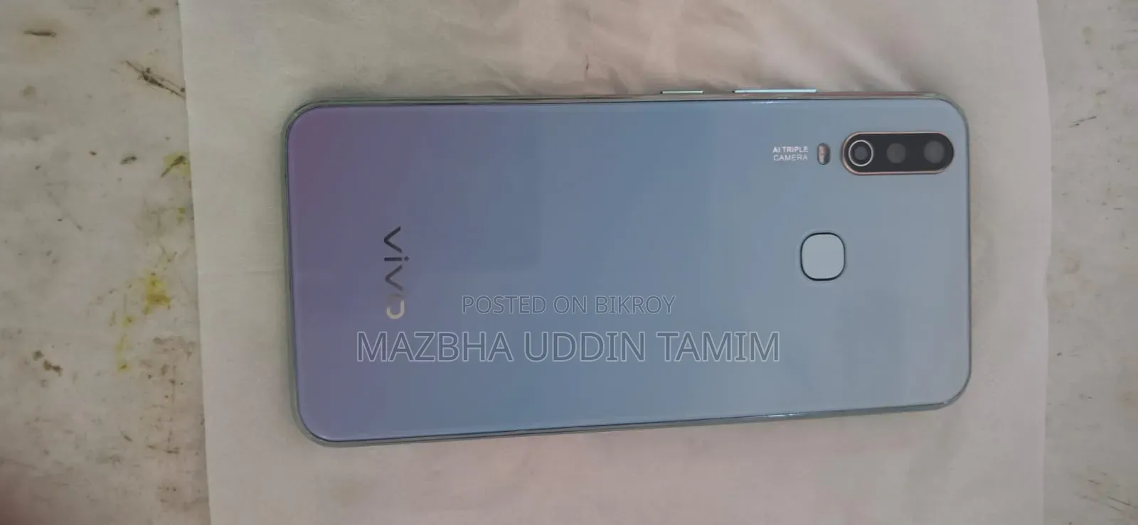 Vivo Y17 256 GB Blue