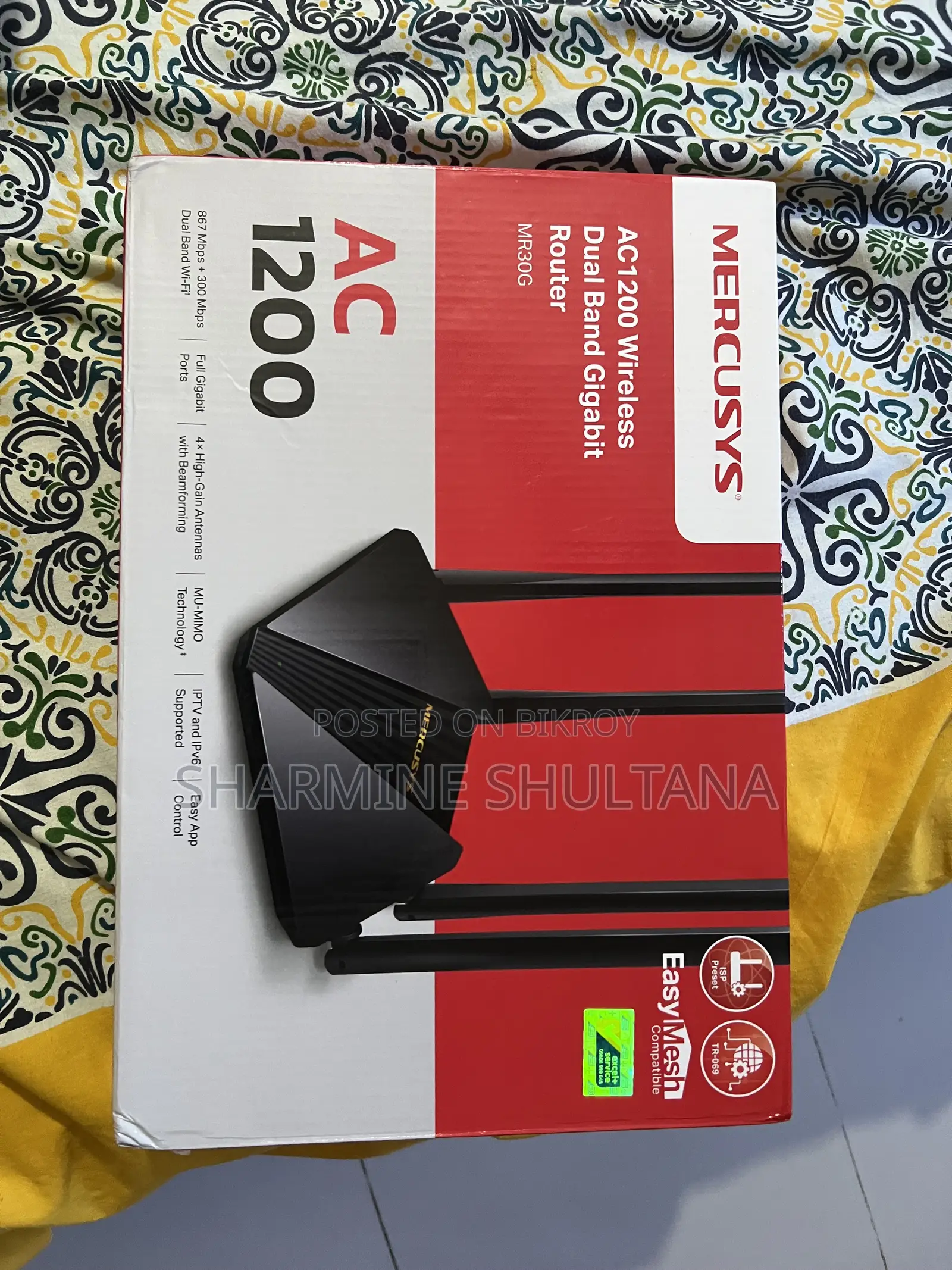 AC 1200 Wireless Dual Band Gigabit Router