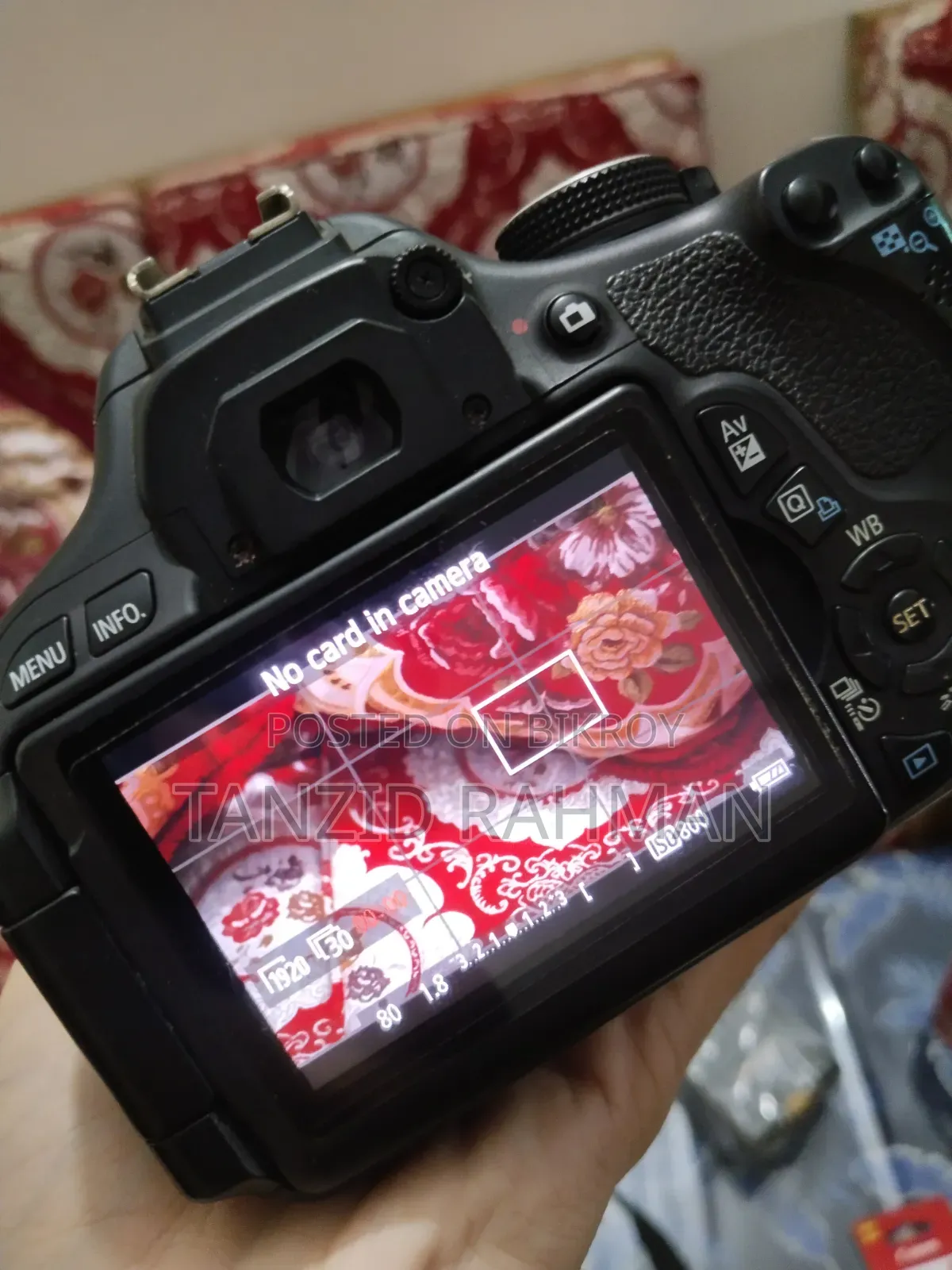 Canon 600d Camera Full Fresh Condition