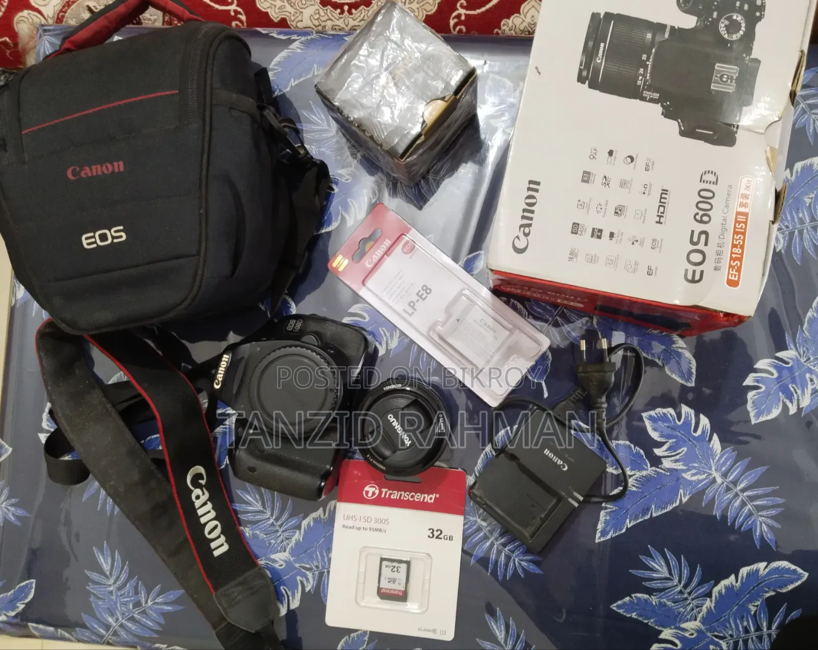 Canon 600d Camera Full Fresh Condition