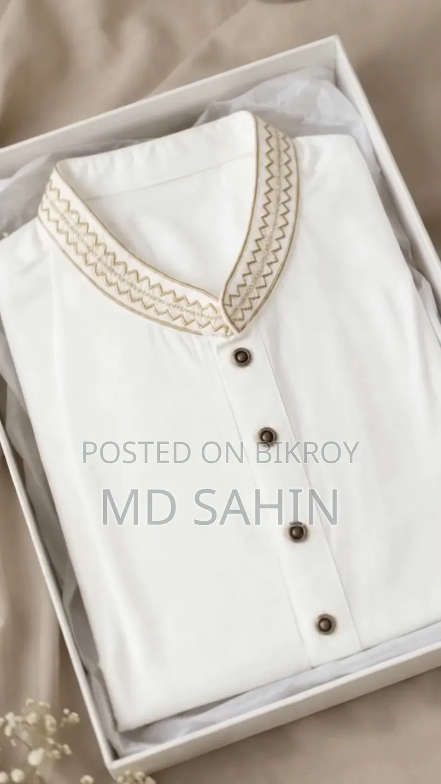 ​Urban White Classic PANJABI