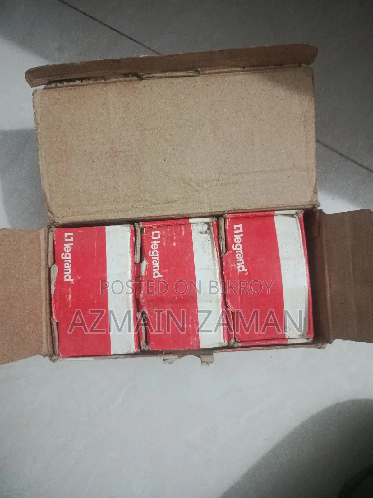 Legrand DX3 3P 20A Circuit Breaker - Unused (Box of 3 Available)