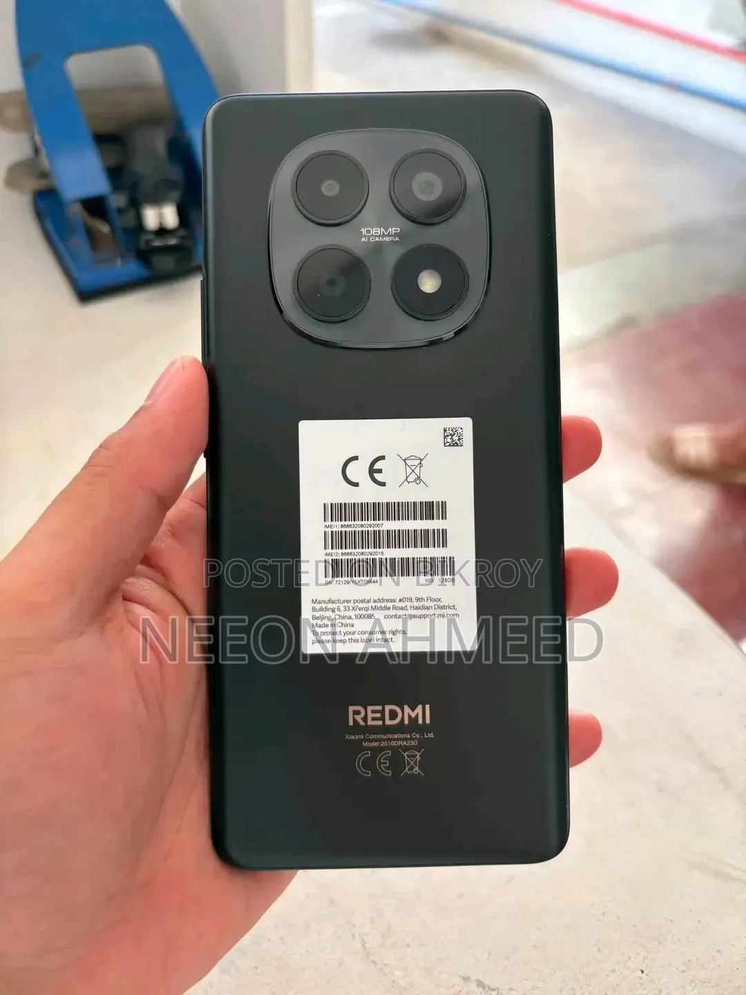Xiaomi Redmi Note 15 128 GB Black