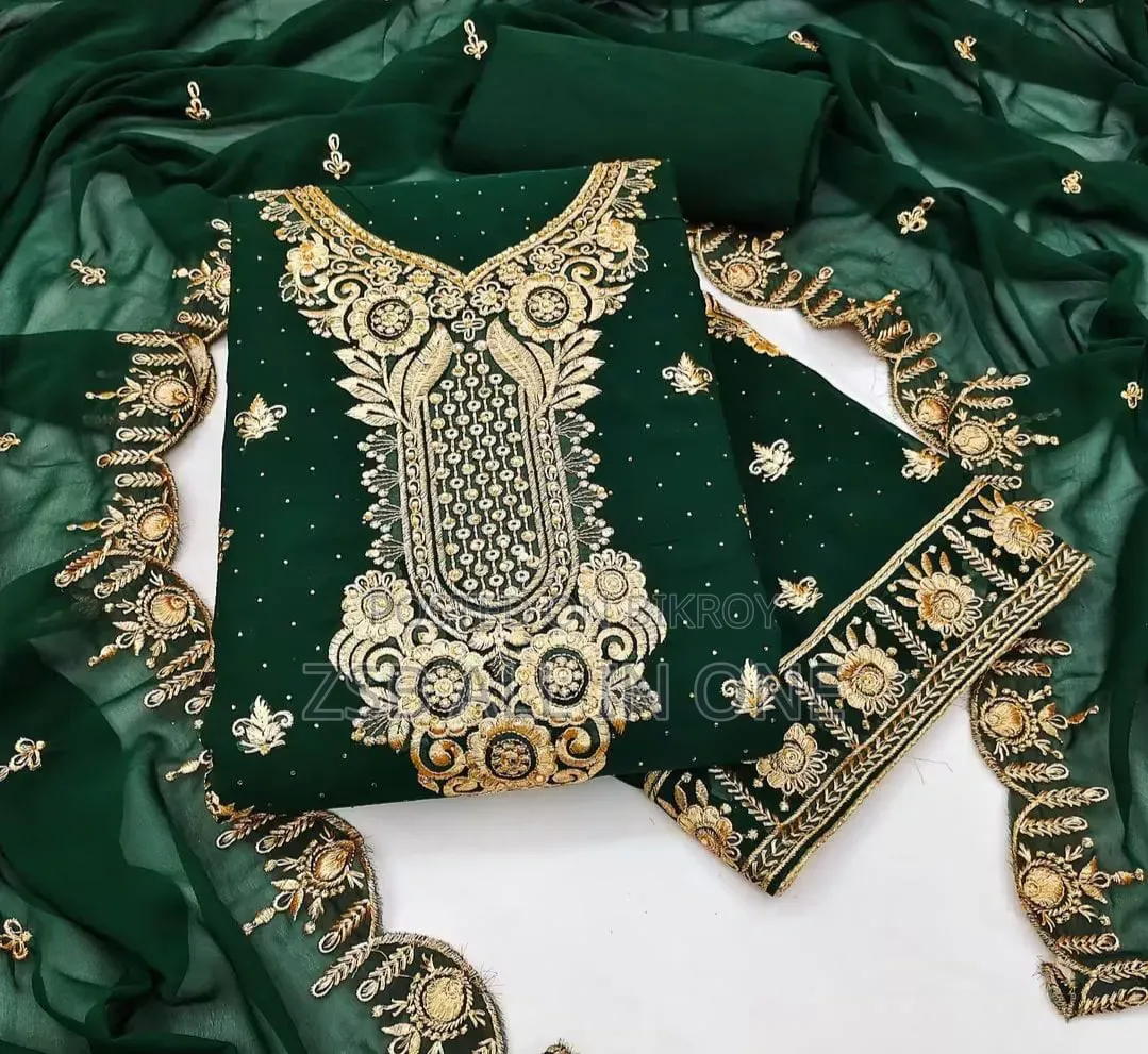 Georgette Embroidery Four Piece