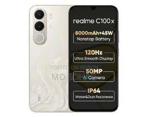 New Realme C100 128 GB White