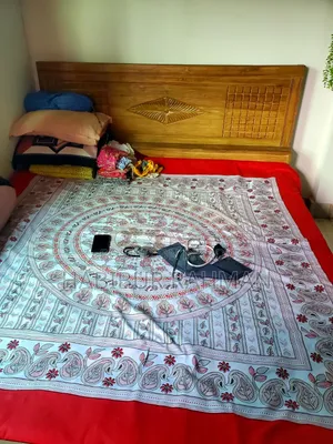 Bed + Washing Machine
