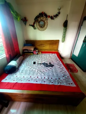 Bed + Washing Machine