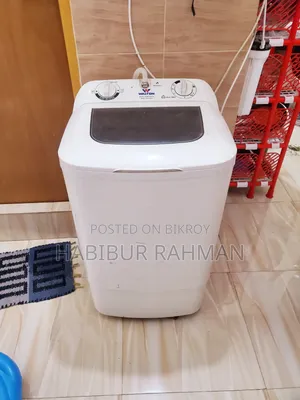 Bed + Washing Machine