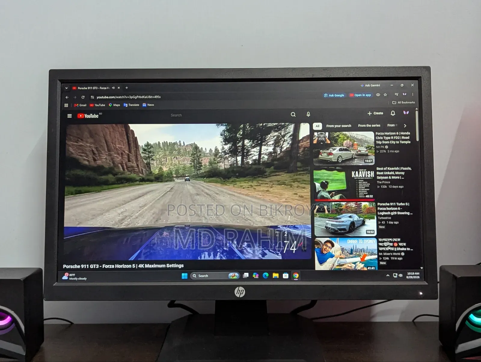 HP V20 Monitor