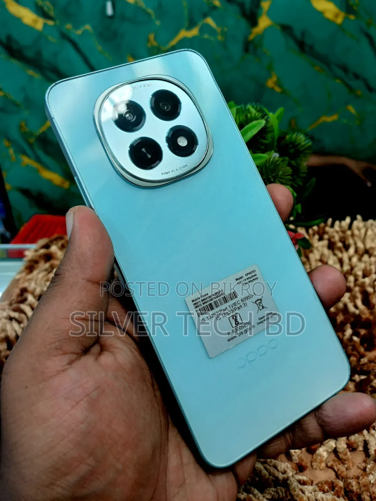 Oppo F29 256 GB Blue