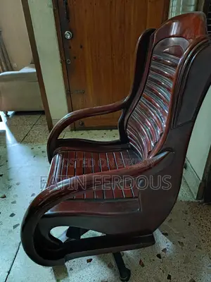 High Back Director Chair - Classic Wood (19k Fixed)