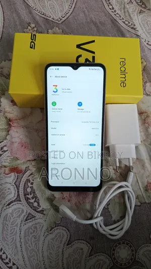 New Realme 256 GB Gold