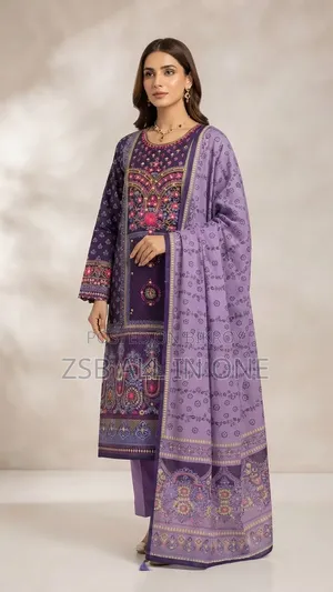 Kar Chupi Boutique Unstitched Three Piece