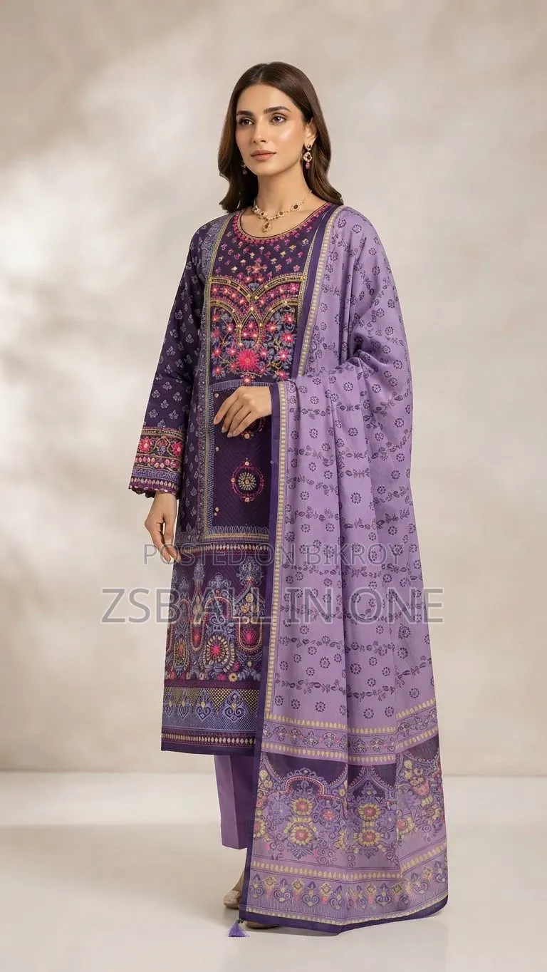 Kar Chupi Boutique Unstitched Three Piece
