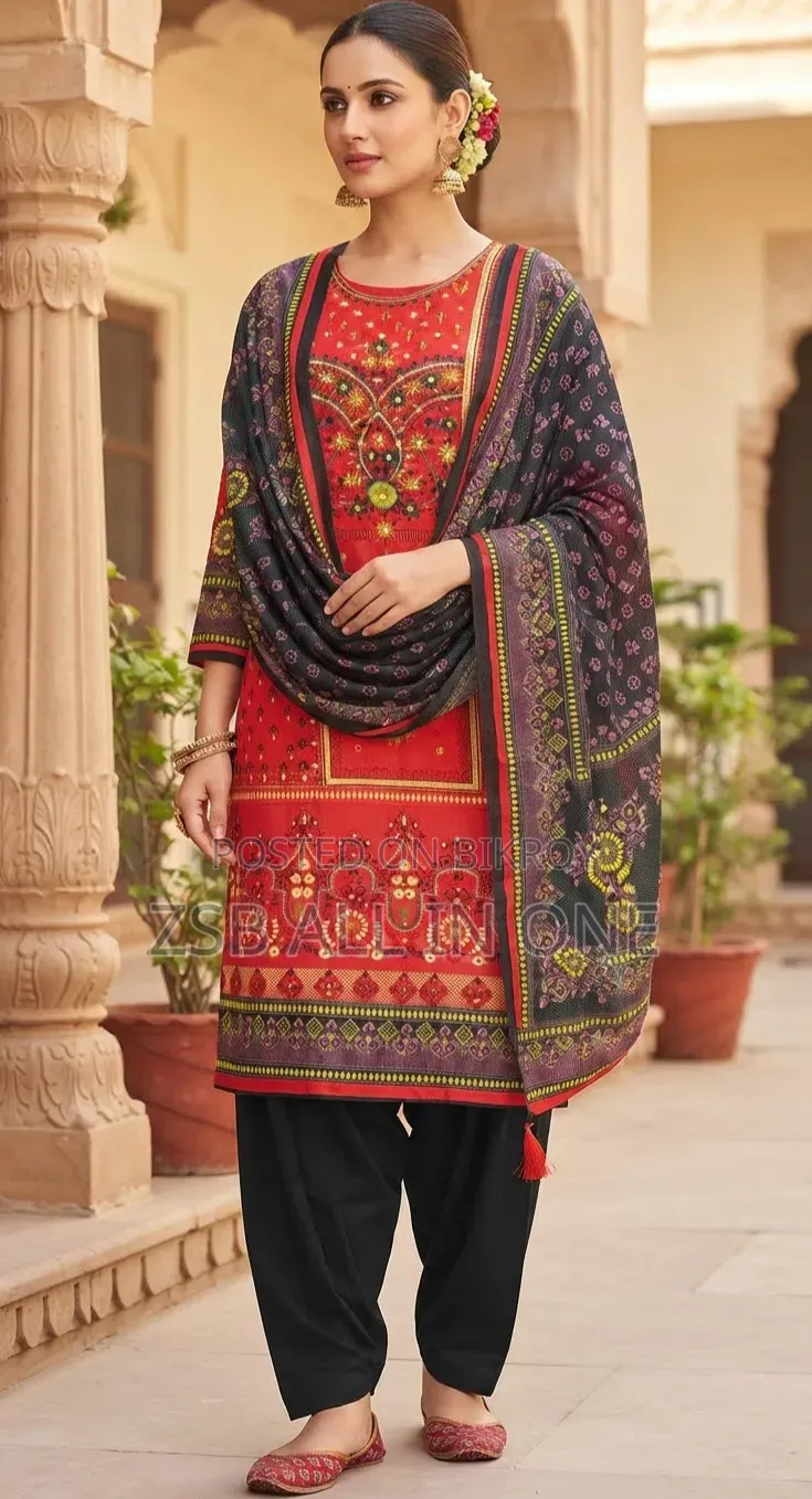 Kar Chupi Boutique Unstitched Three Piece