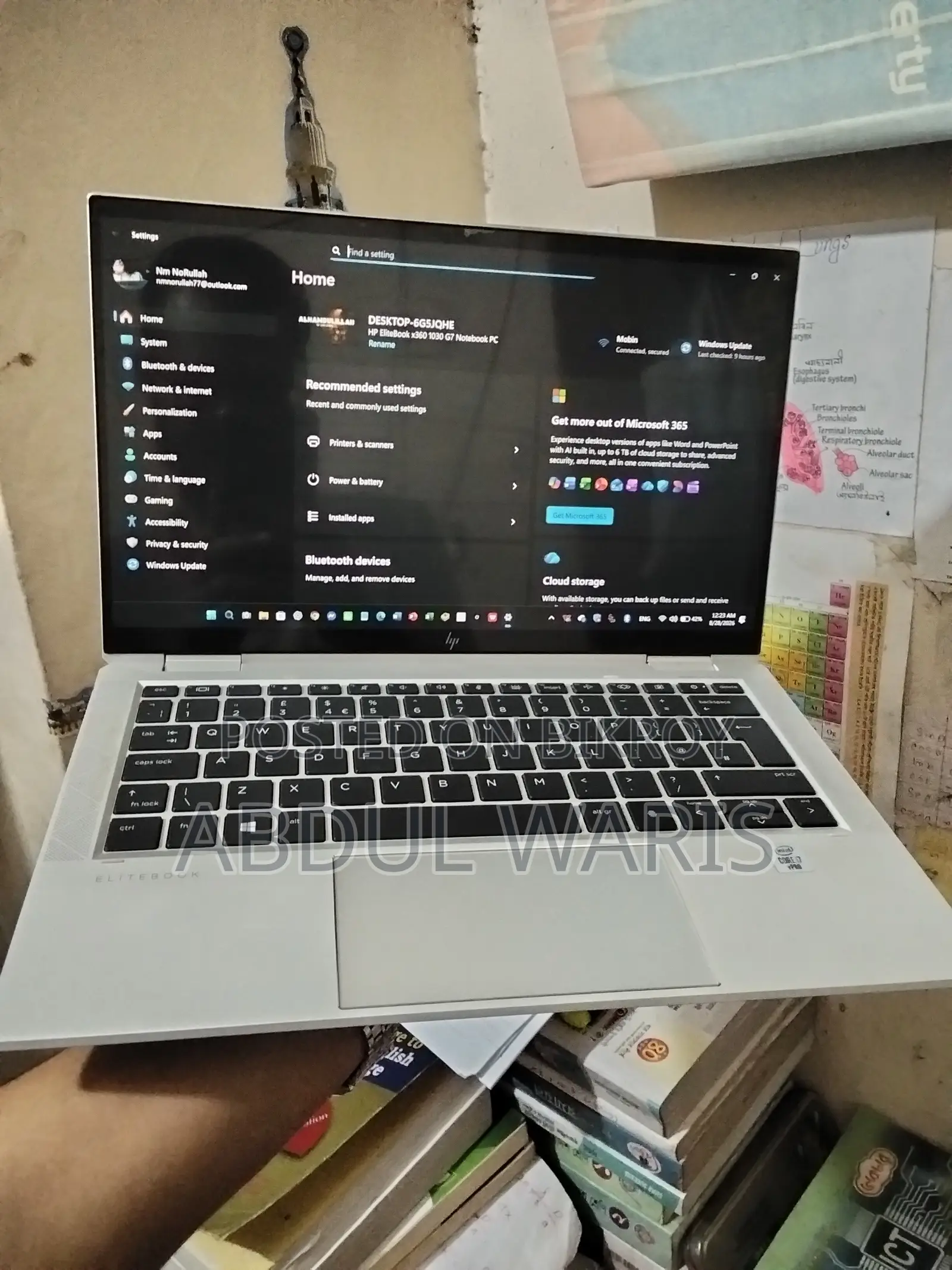 Laptop HP EliteBook 1030 16GB Intel Core i7 SSHD+SSD 512GB