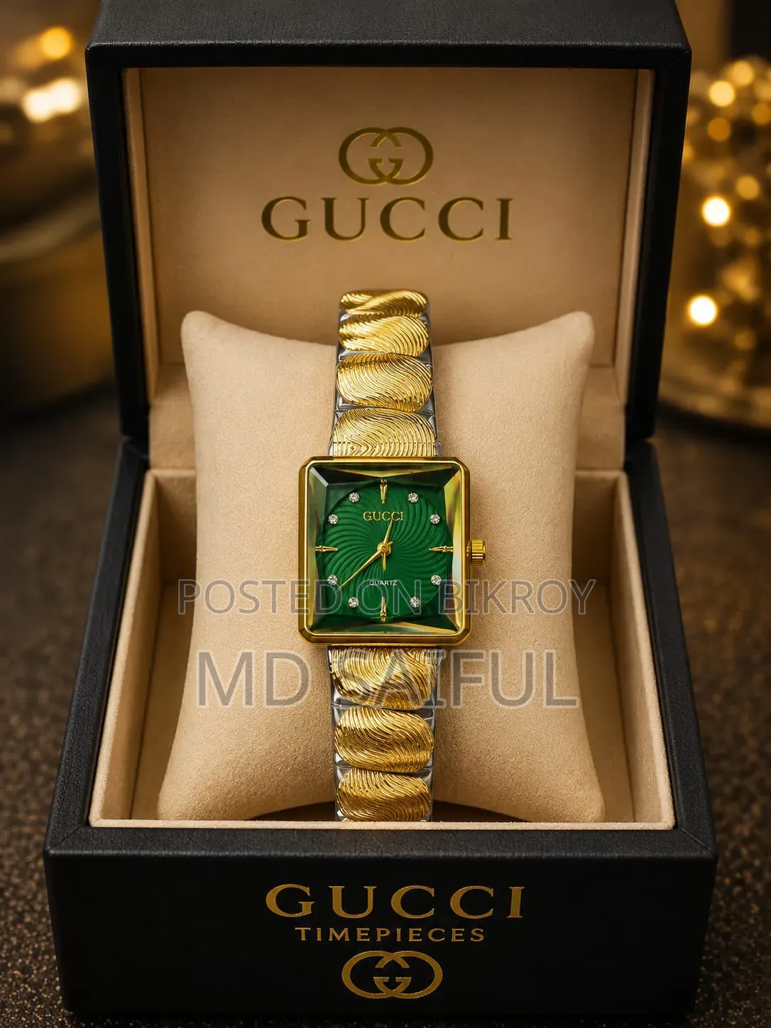 ✨ Luxury Woman— GUCCI Timepiece ✨