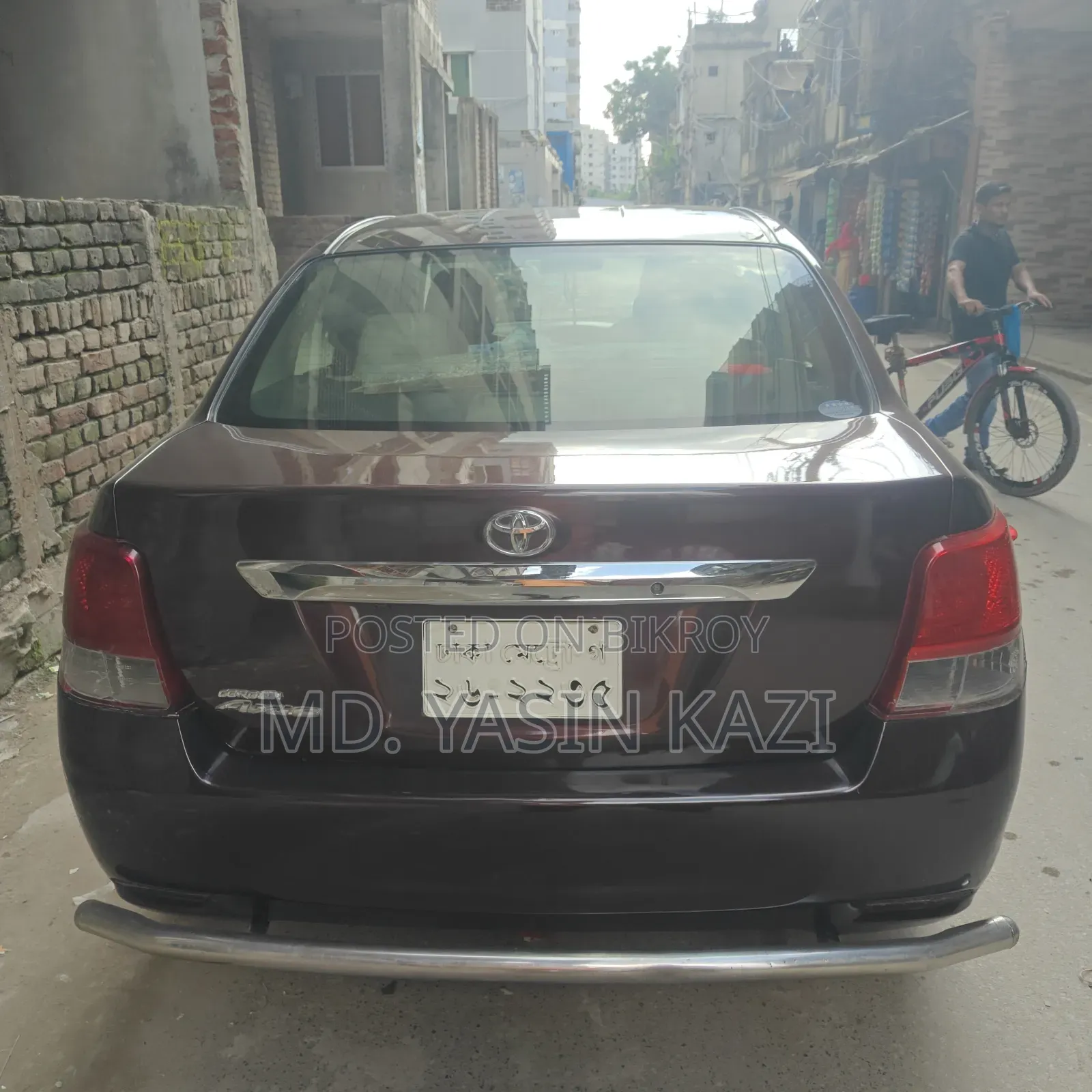 Toyota Axio 2013 Red