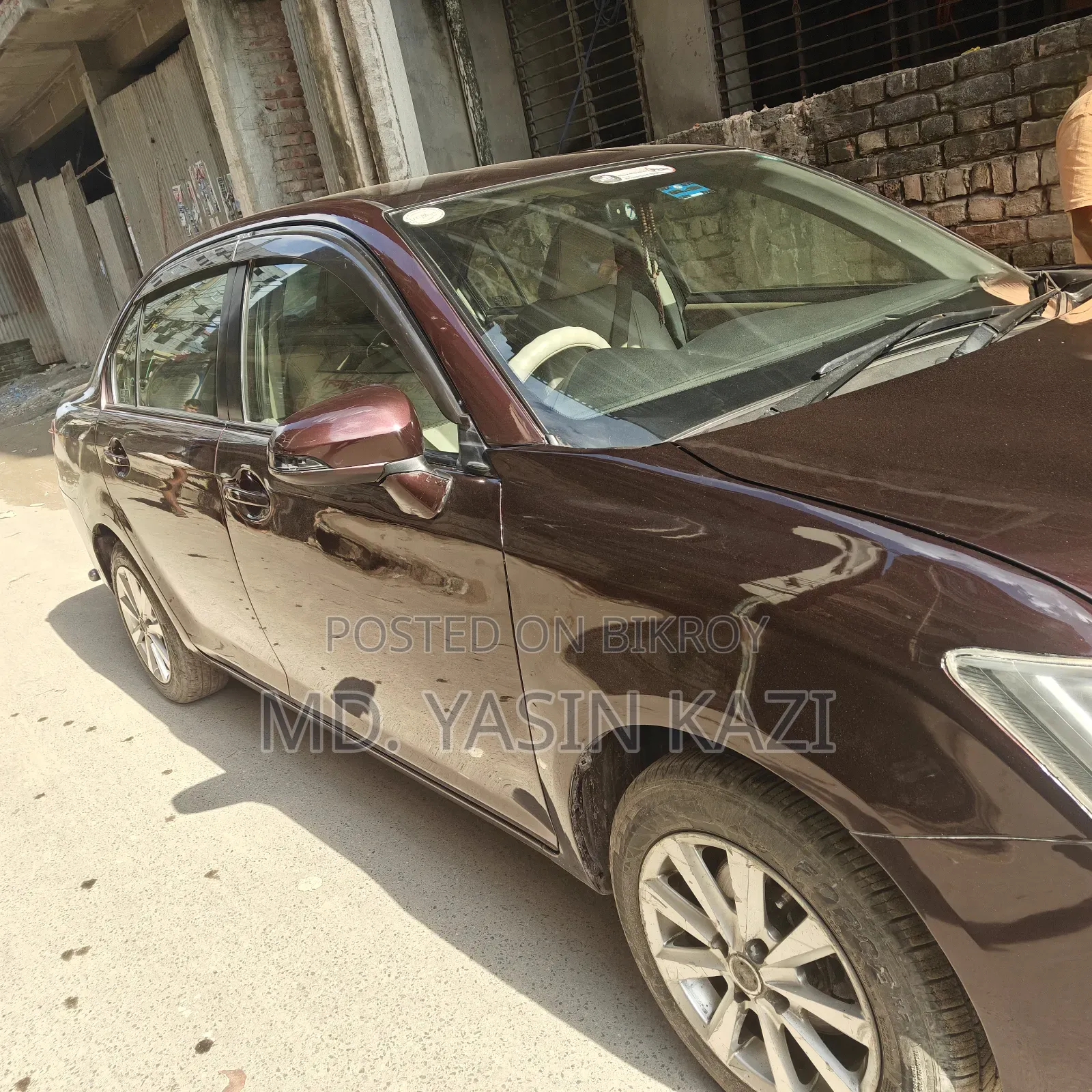 Toyota Axio 2013 Red