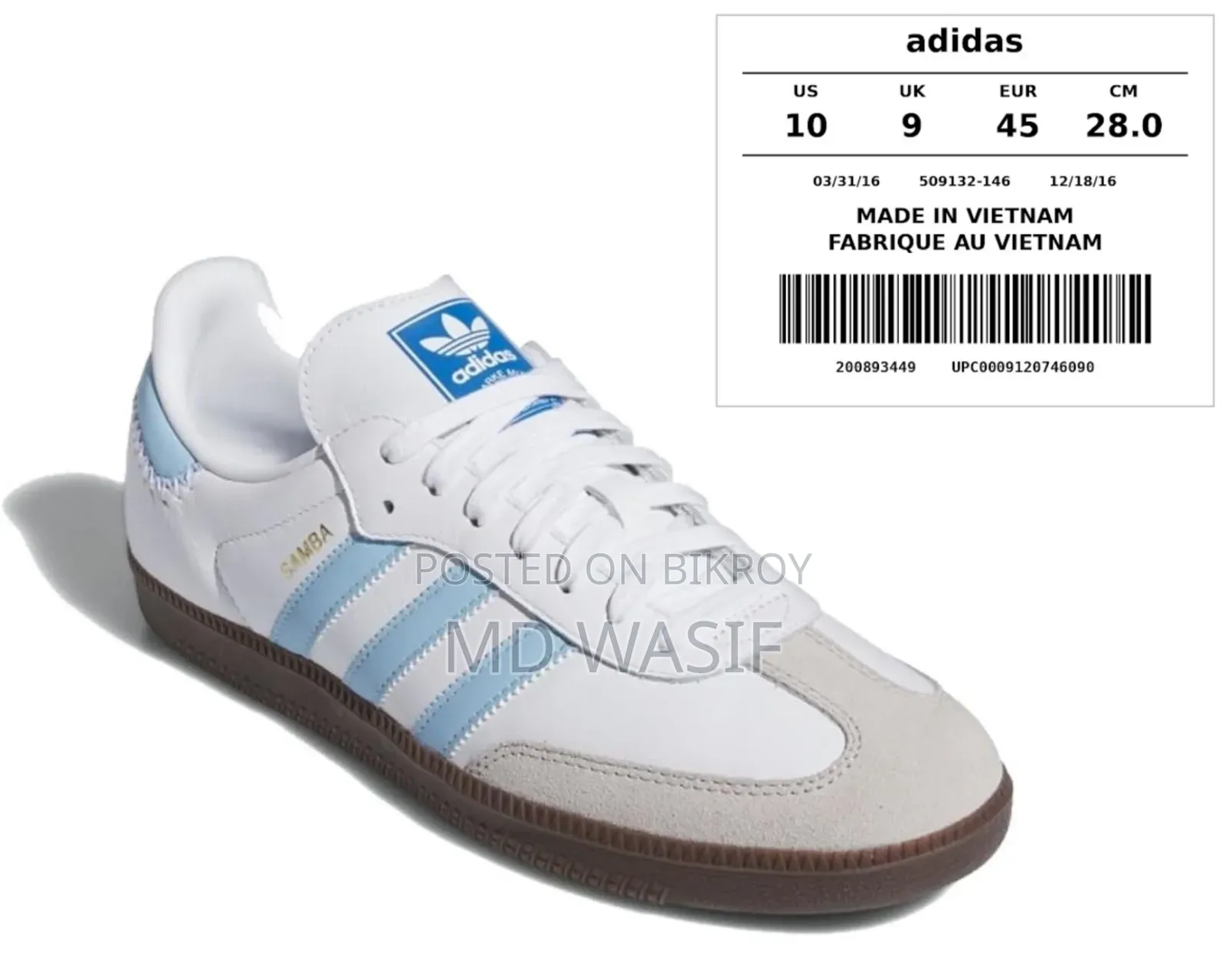 Adidas Samba OG (Without Orginal Box)