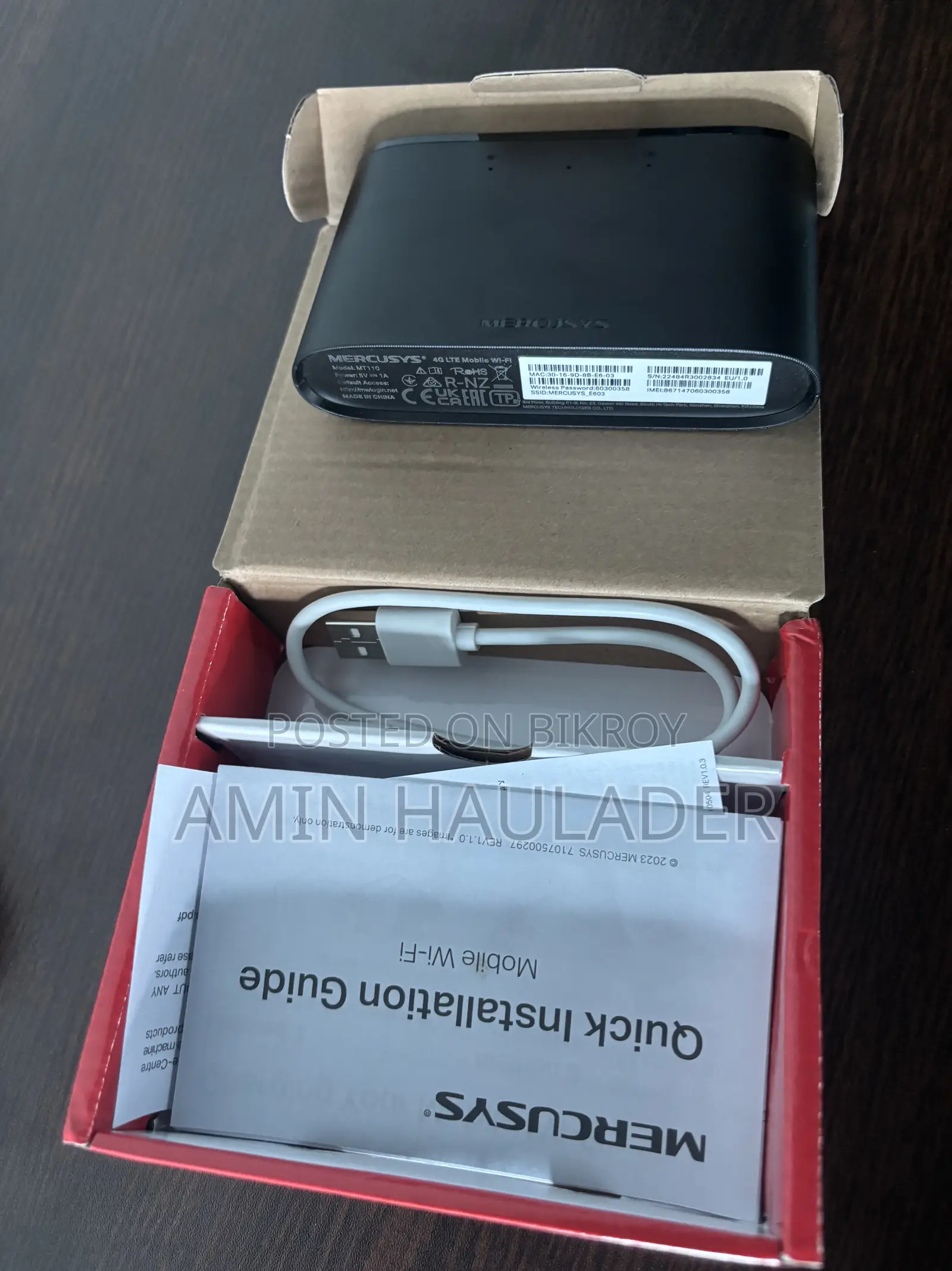 Mercusys Poket Router