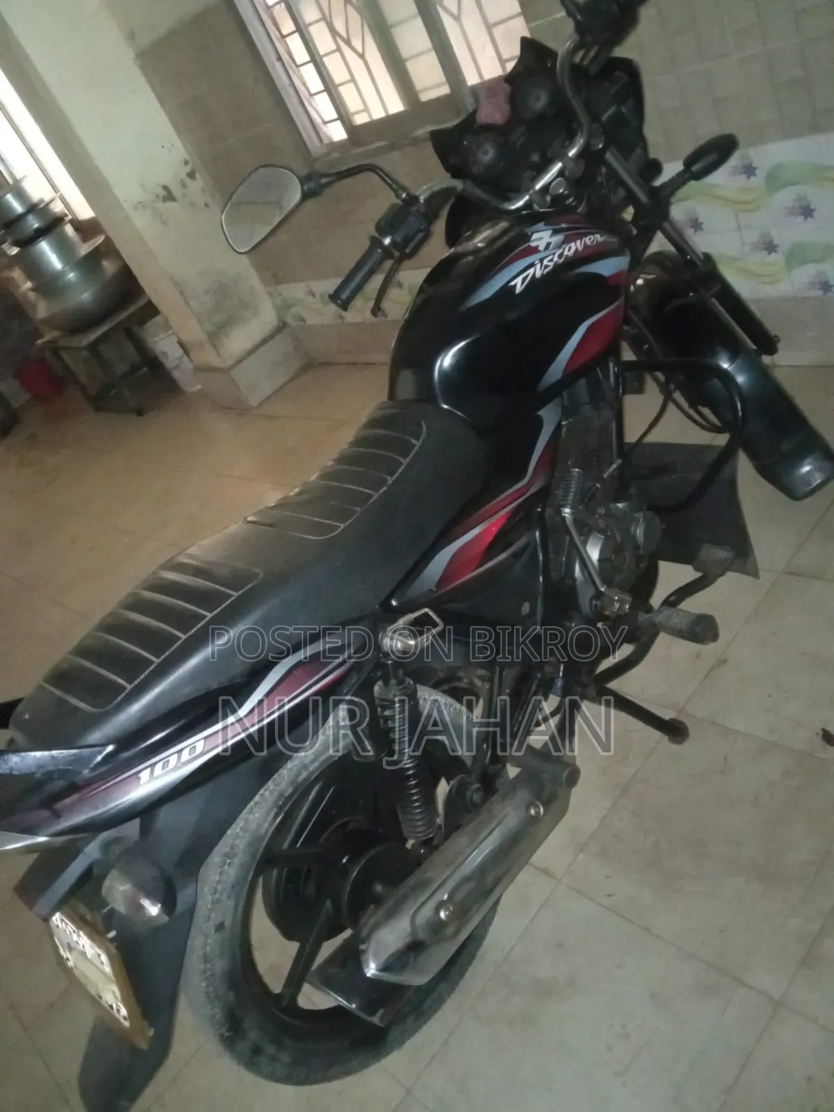 Bajaj Discover 100 2014 Black