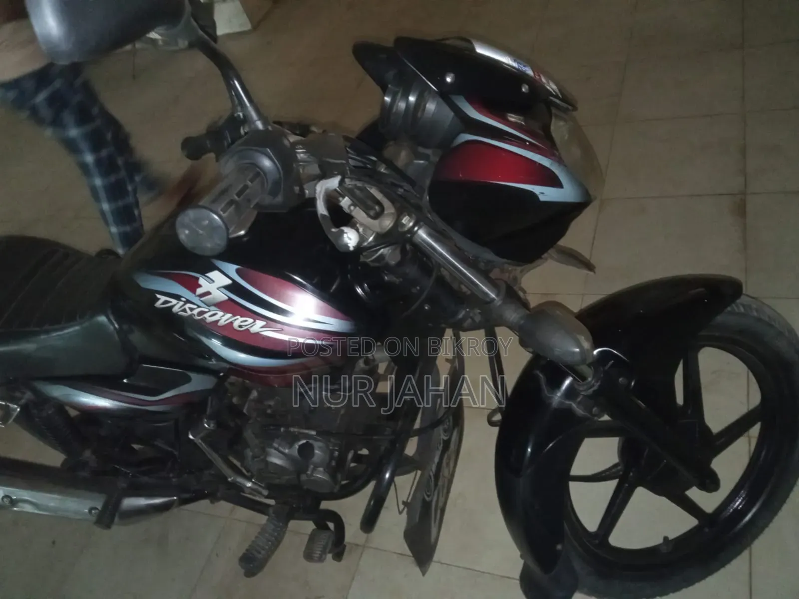 Bajaj Discover 100 2014 Black