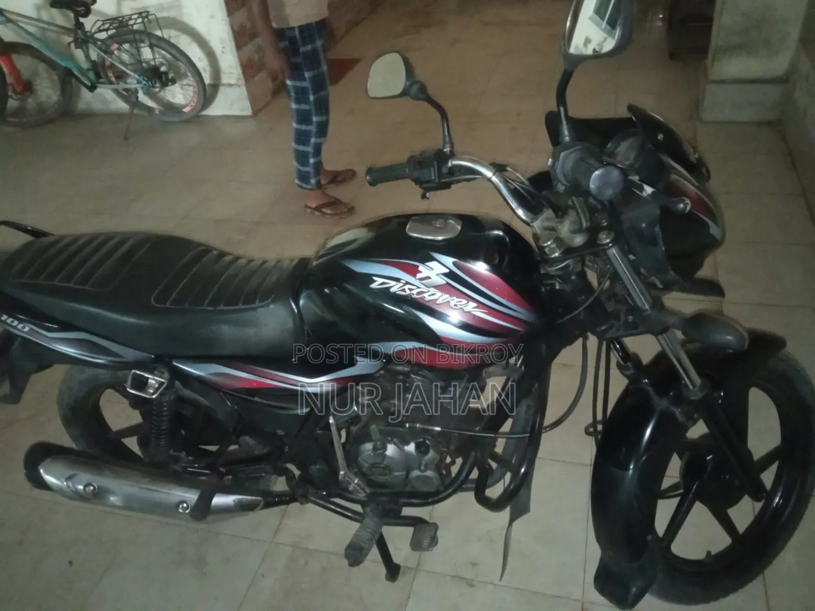 Bajaj Discover 100 2014 Black