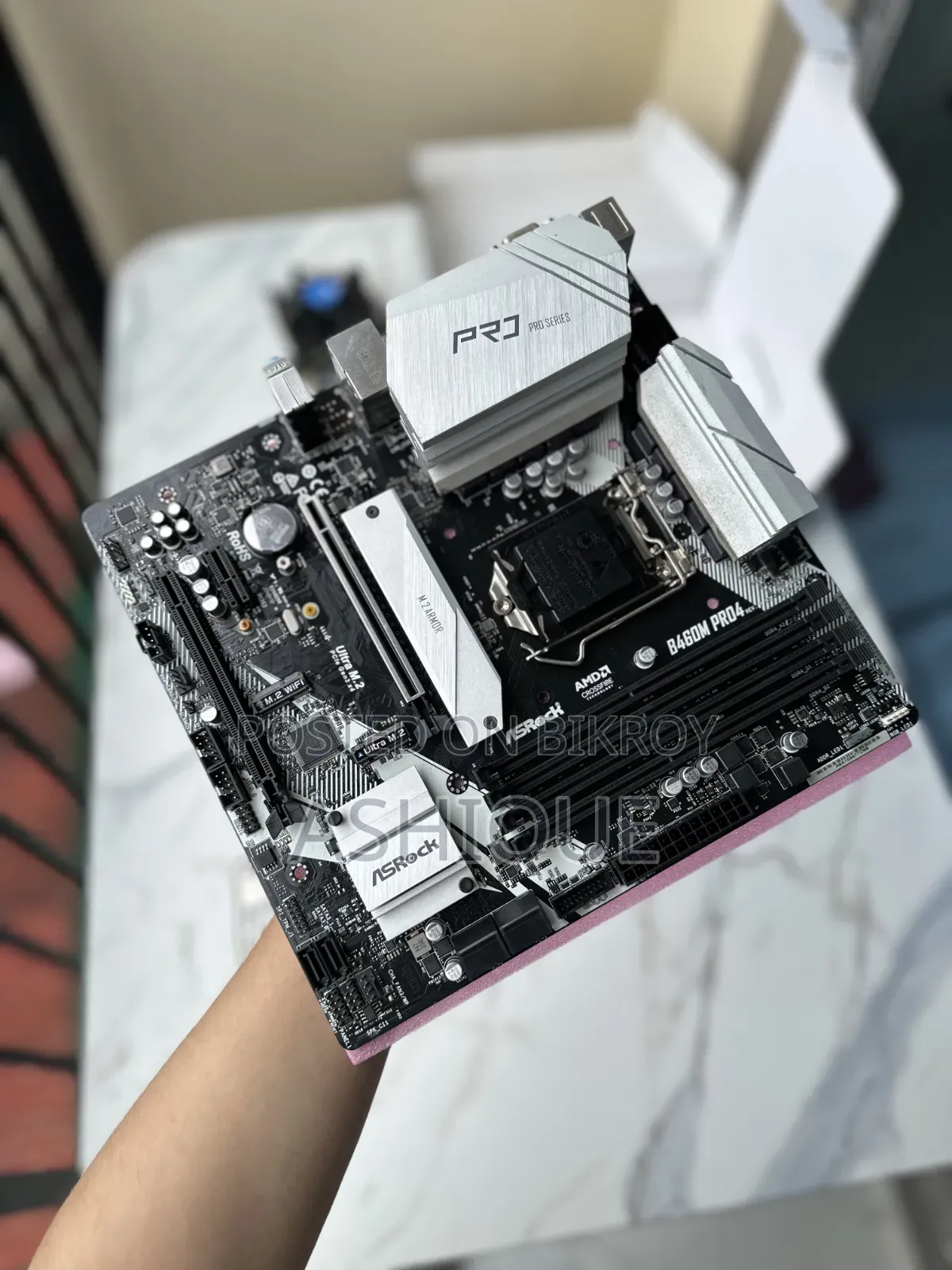 AsRock B460M Pro 4 - Intel 10th Gen LGA-1200 Socket (Problem আছে)
