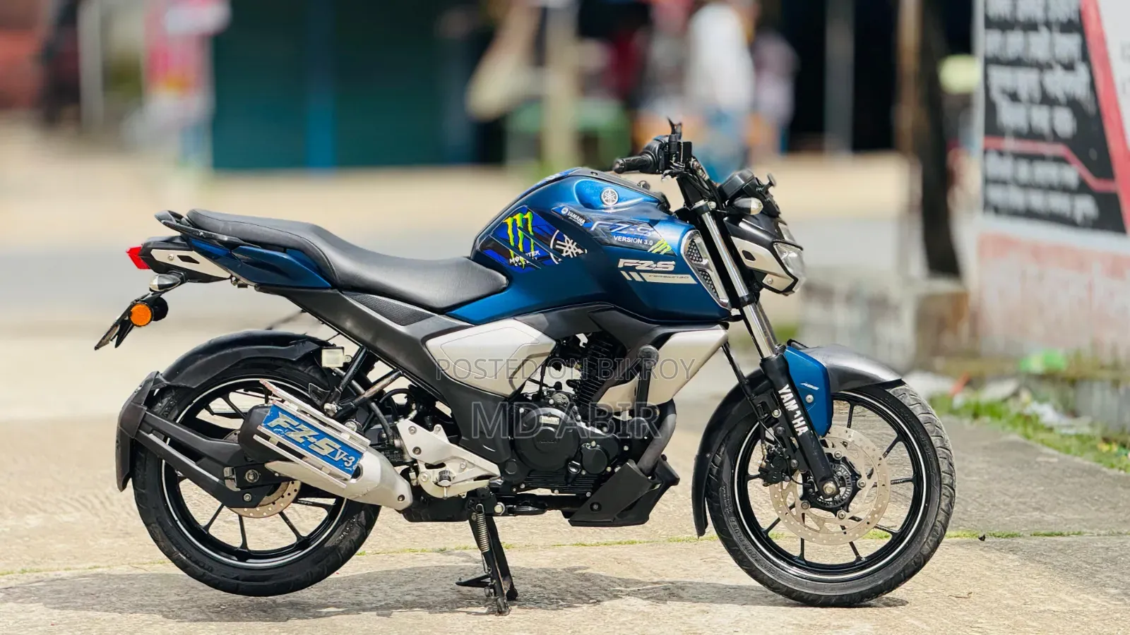 Yamaha FZS V3 2023 Blue