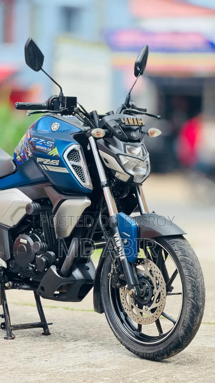 Yamaha FZS V3 2023 Blue