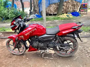 TVS Apache RTR 160 2V 2015 Red