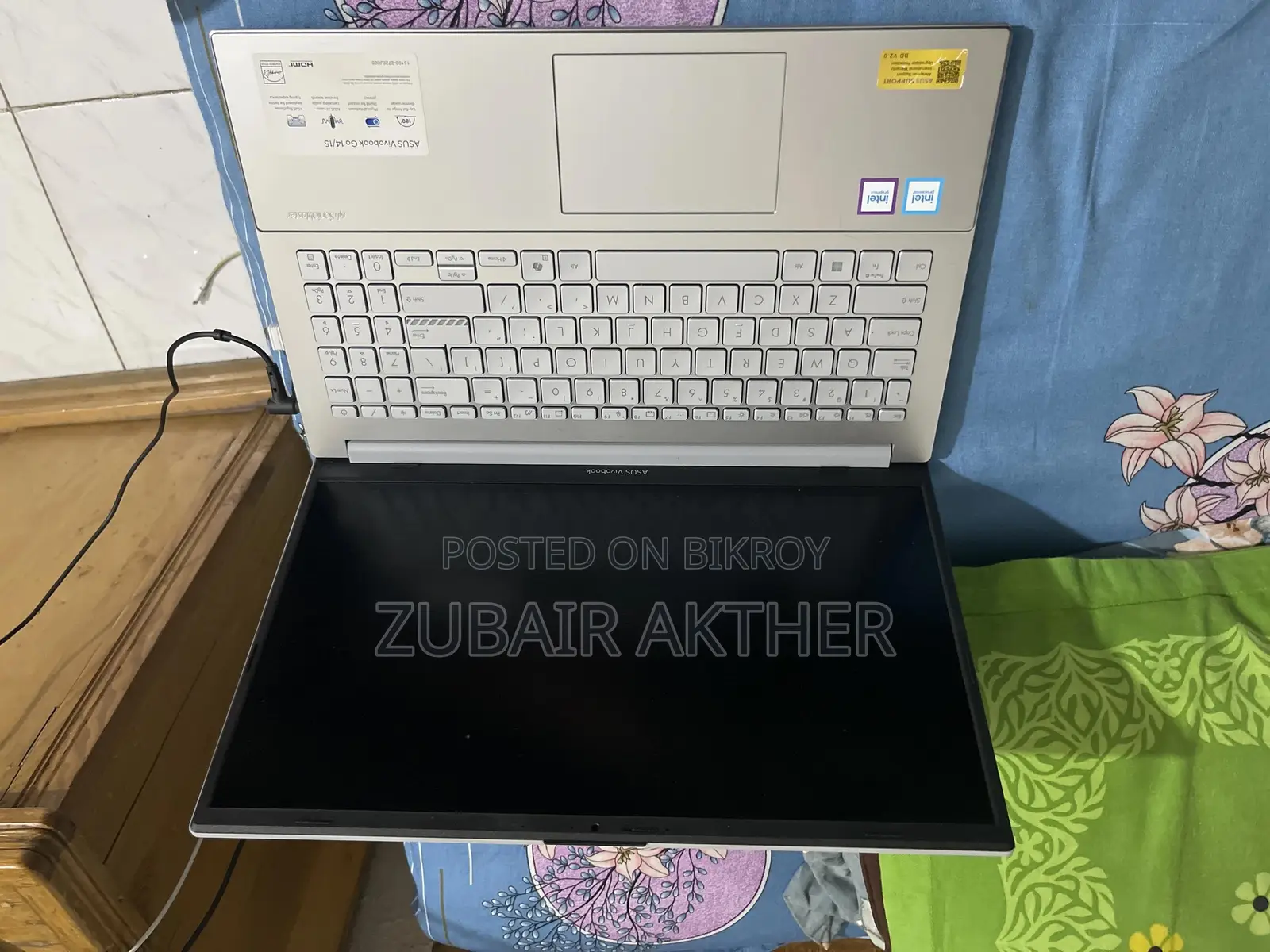 Laptop Asus Vivobook Go 15 8GB Intel SSD 512GB