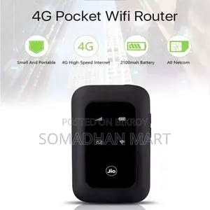 📶 JioFi MF680s 4G Wi-Fi Pocket Router  📡 4G LTE Network Support