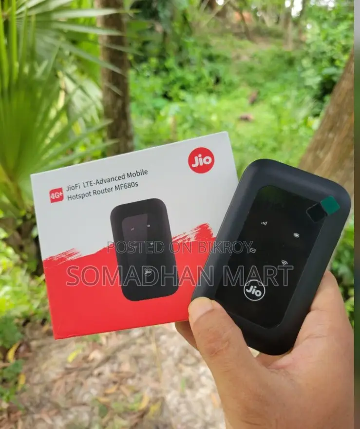 📶 JioFi MF680s 4G Wi-Fi Pocket Router  📡 4G LTE Network Support