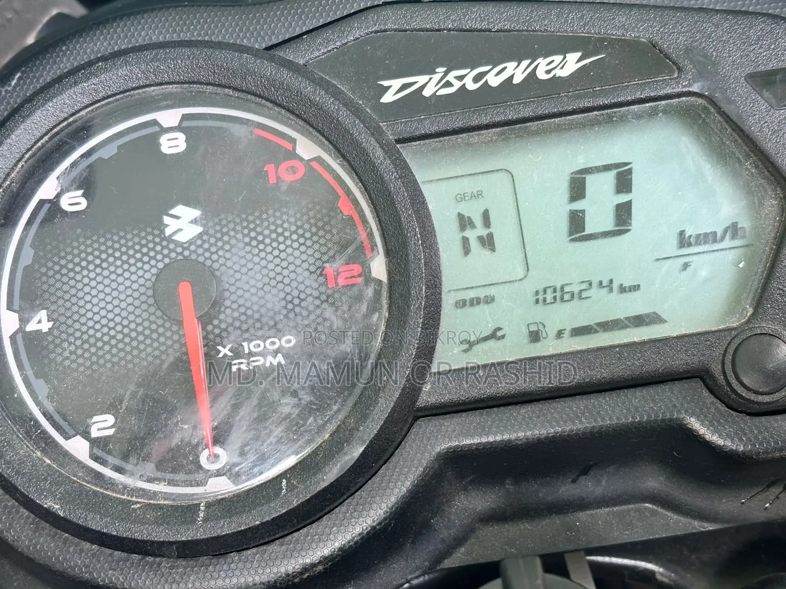 Bajaj Discover 110 2023 Black