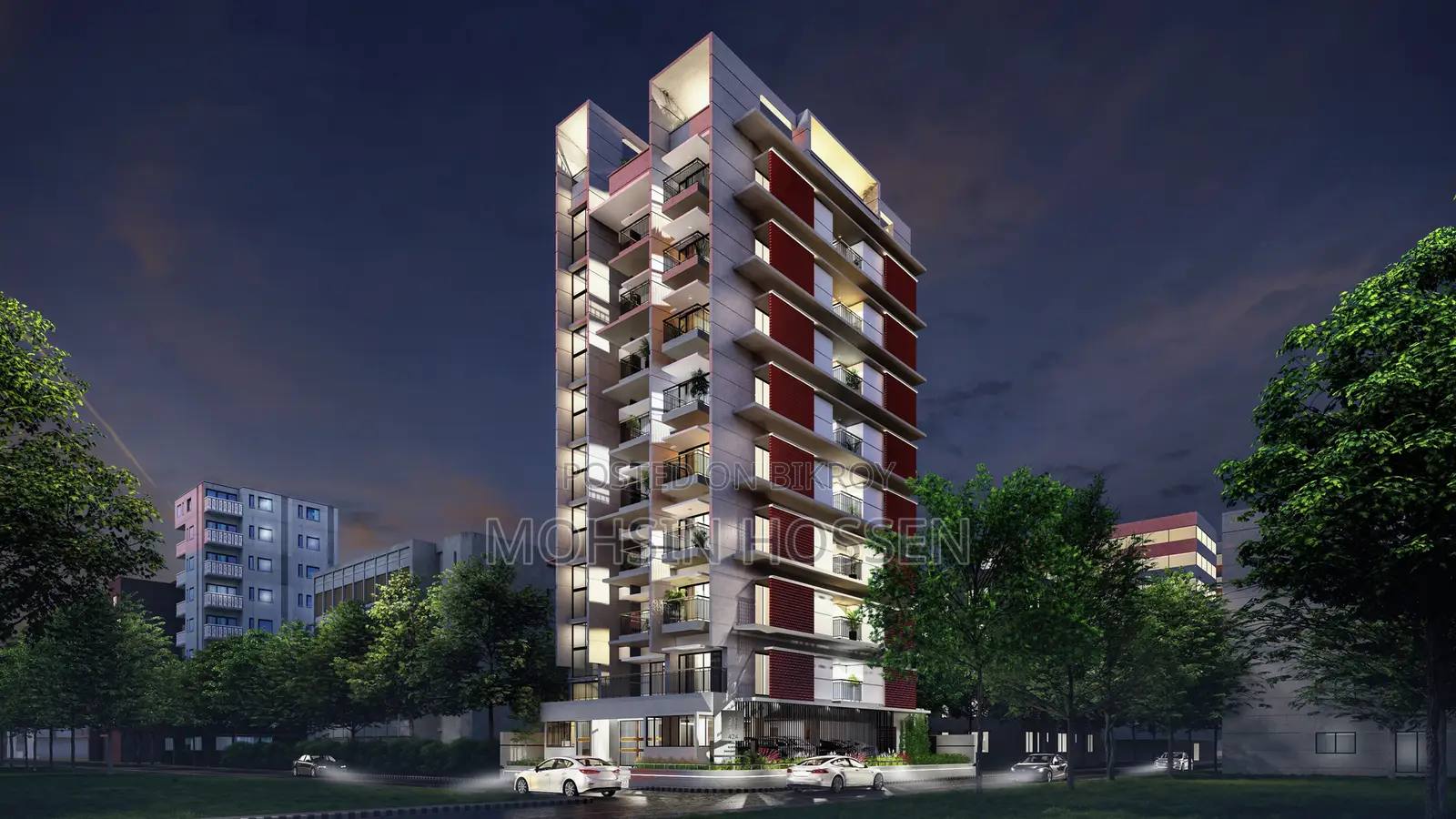 3bdrm Apartment in Skytouch Saffron, Basundhara for sale