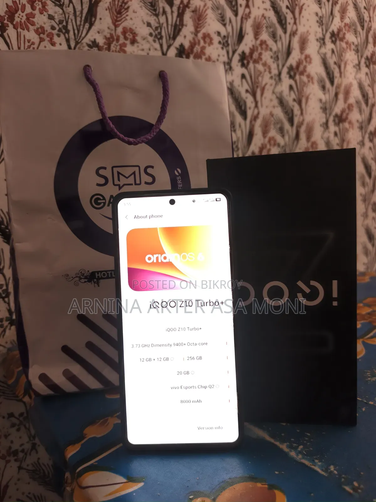 iQOO Z10 256 GB White
