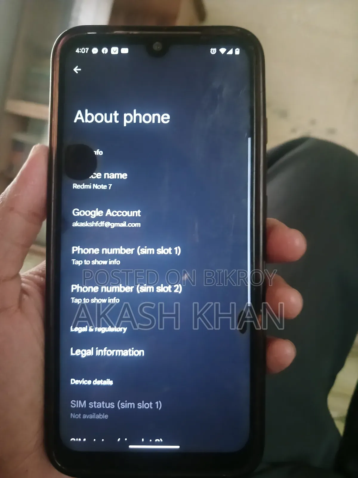 Xiaomi Redmi Note 7 64 GB Blue