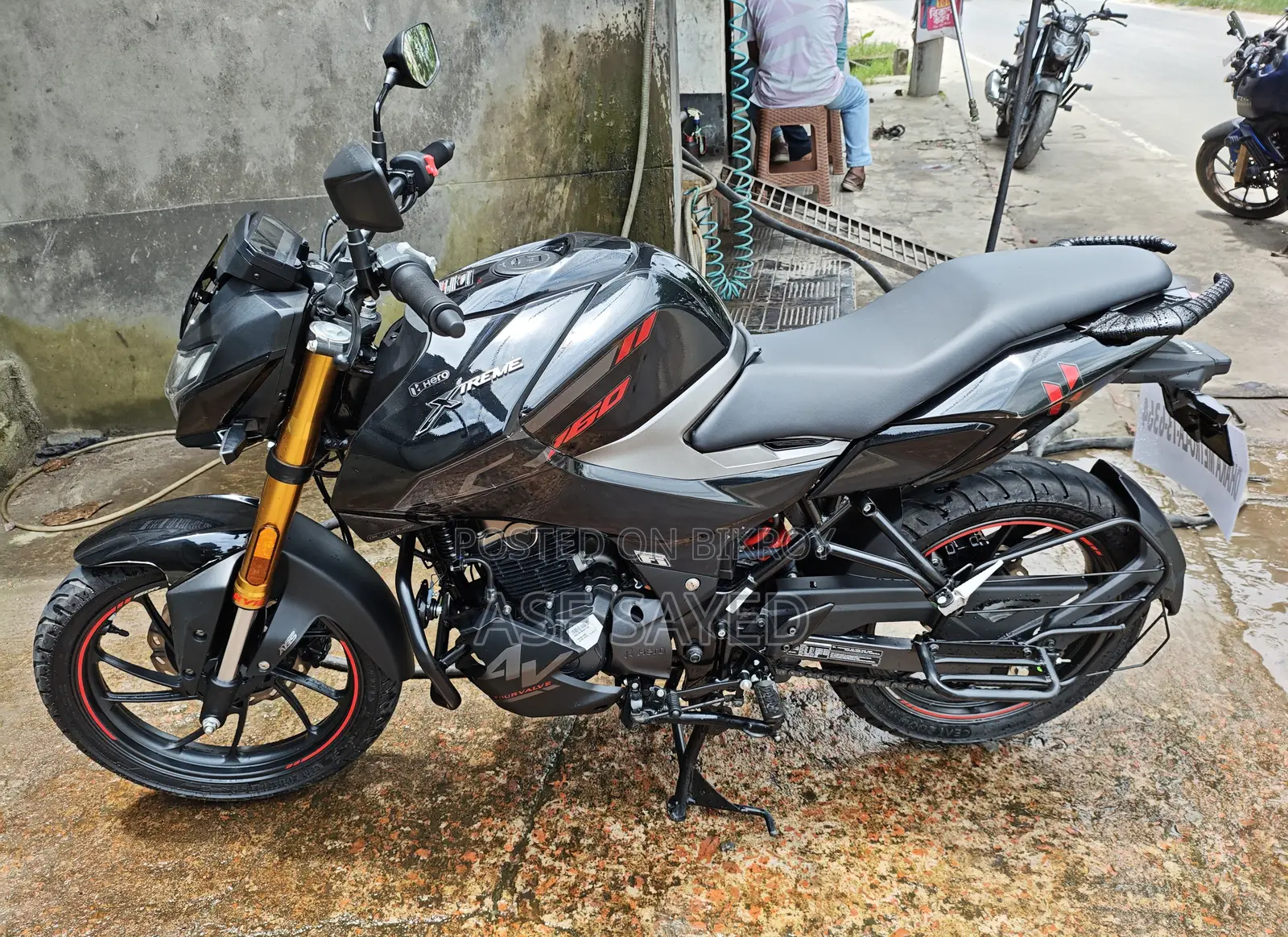 Hero Xtreme 160R 4V 2025 Black