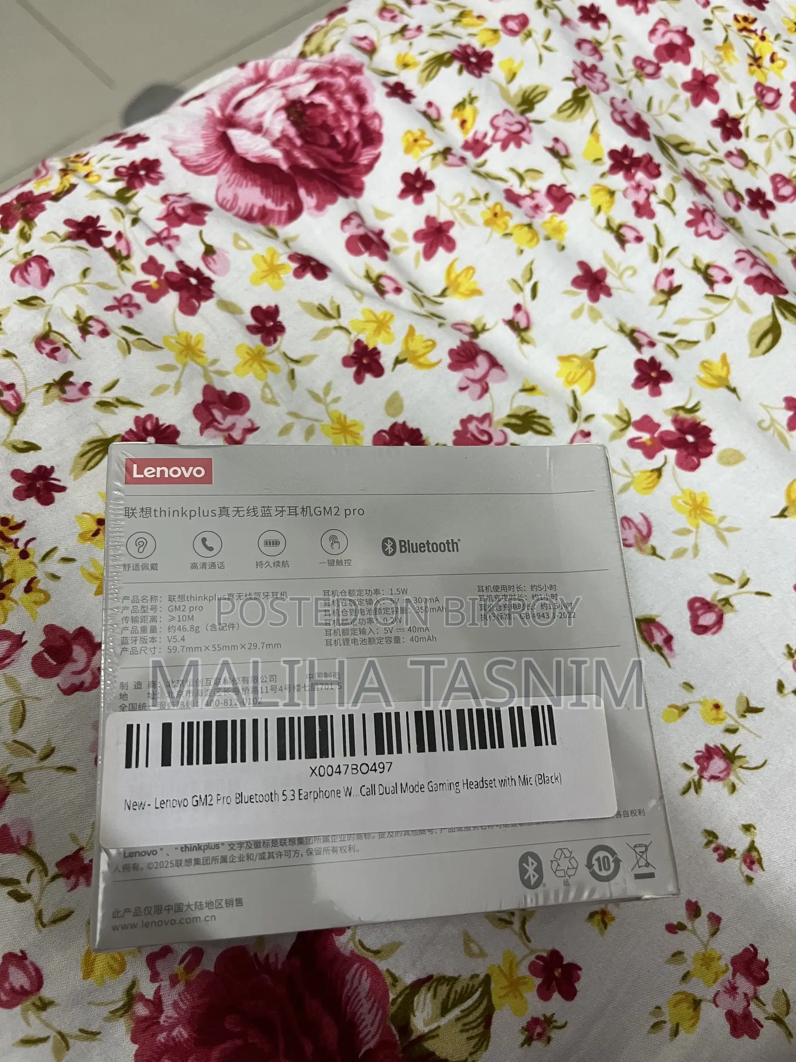 Lenovo Thinkplus TWS Earbuds GM2 Pro