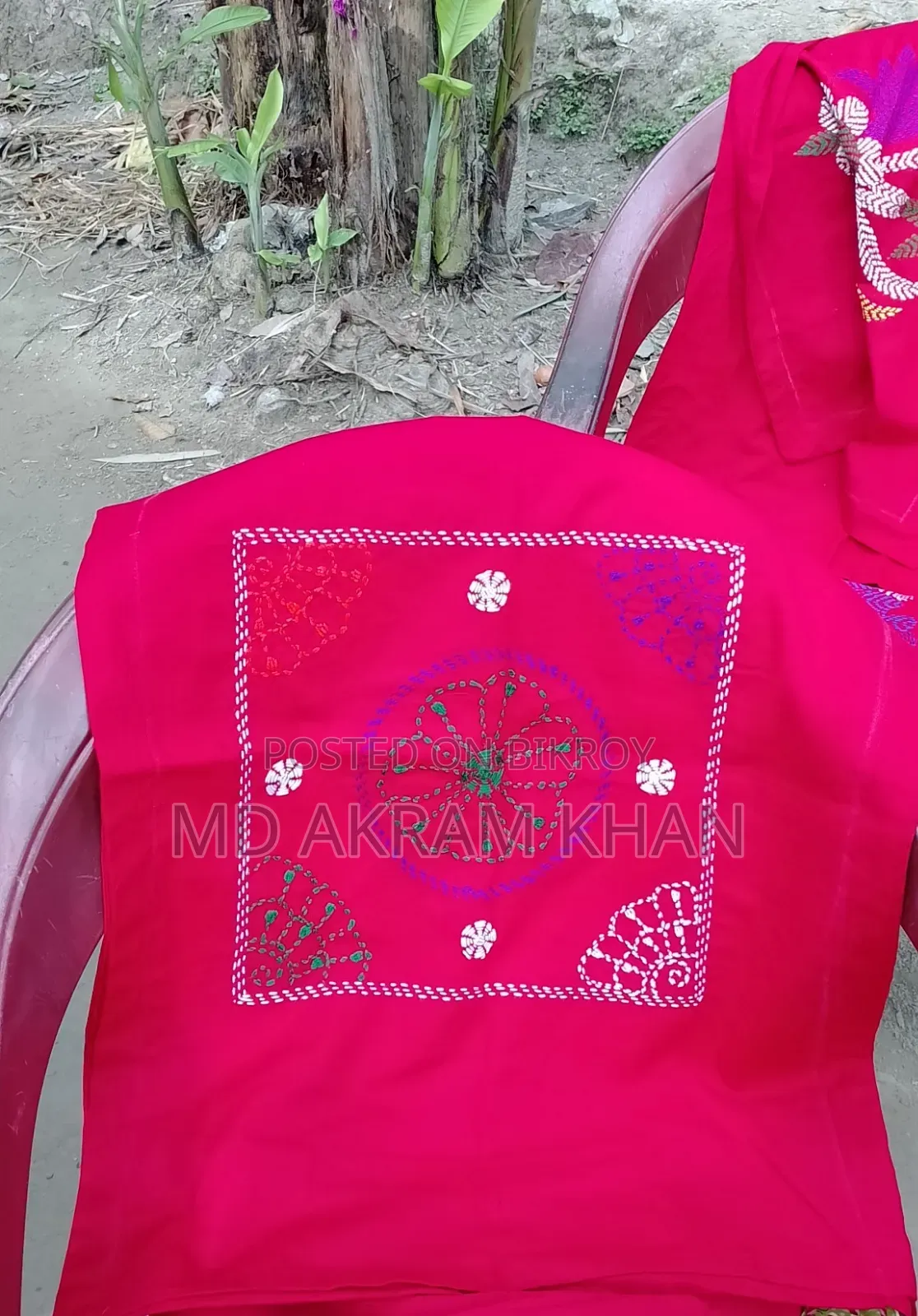 জামালপুর ঐতিহ্যবাহী নকশি কাঁথার বিছানার চাদর