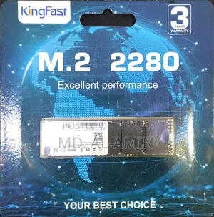 Kingfast 256gb M.2 Nvme SSD
